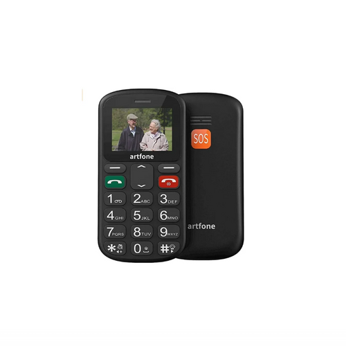 Telefon Mobil Artfone CS181 pentru Seniori – Buton SOS, Dual SIM, Limbă Română