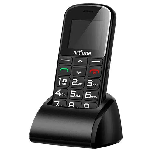 Telefon Artfone CS182 Dual SIM pentru Seniori – Buton SOS și Taste Mari