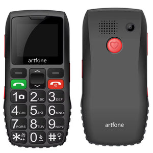 Telefon Mobil Artfone pentru Seniori – Taste Mari și Buton SOS