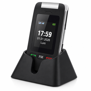 Telefon Artfone C10 pentru Seniori – Clapetă, Buton SOS, Taste Mari